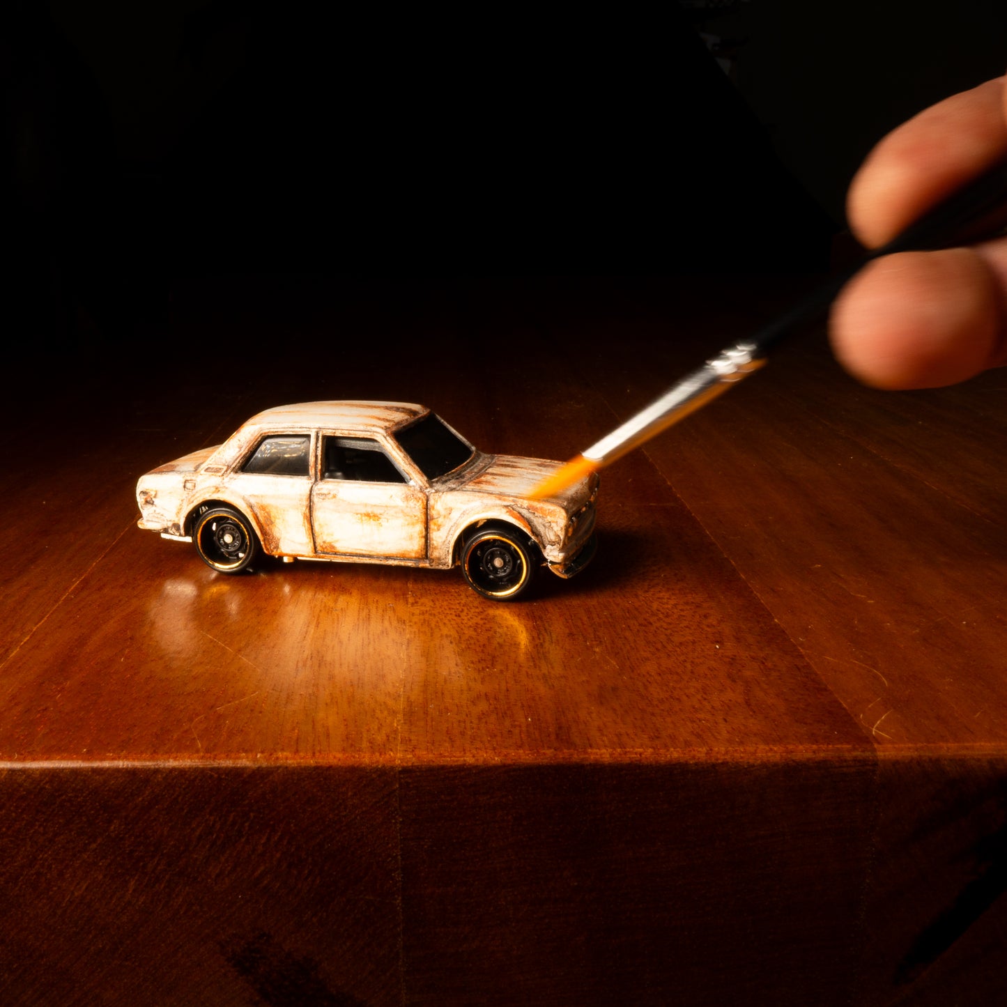 Rust Effect Die-cast Car Painting Workshop