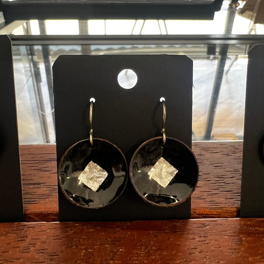 Enamel Earrings