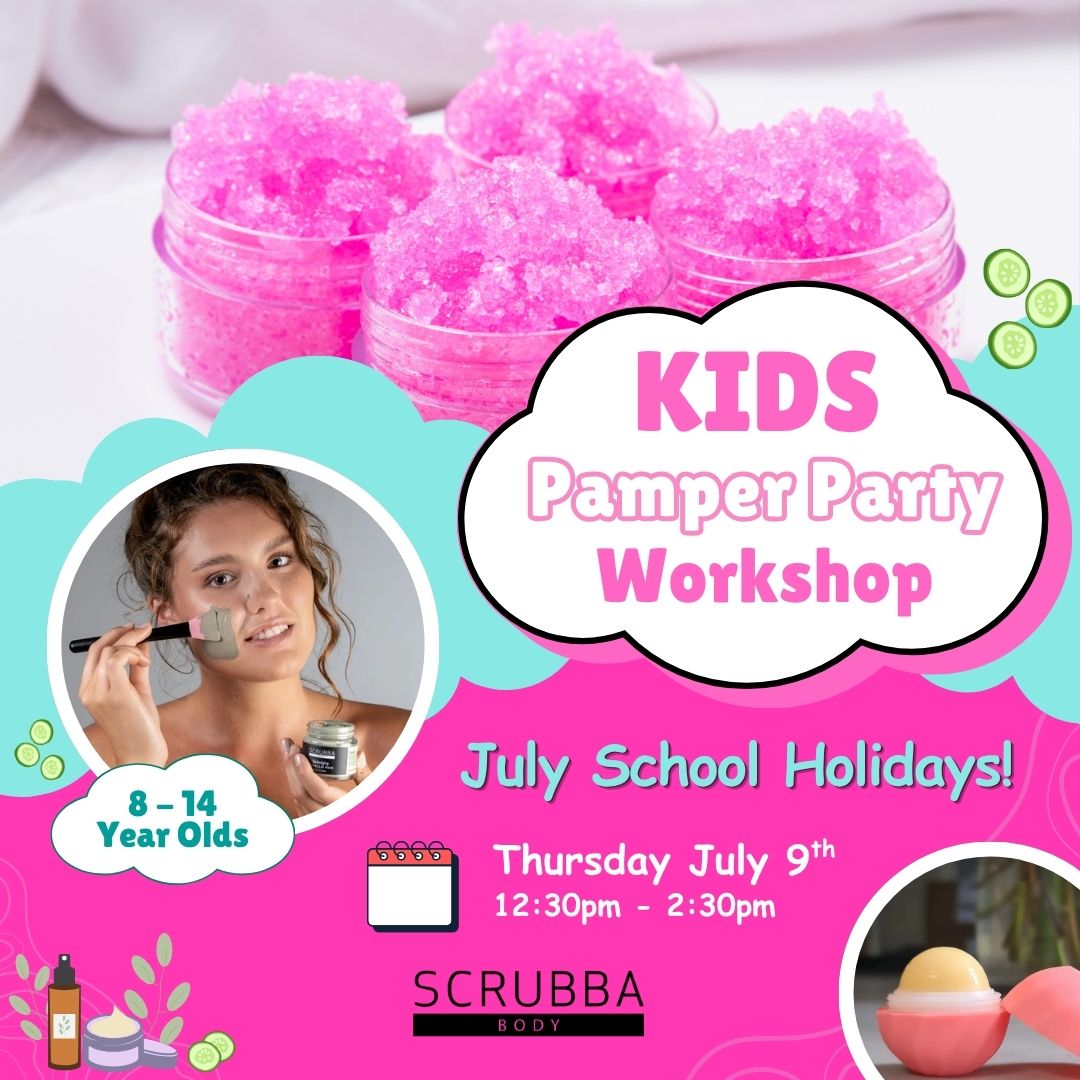 July School Holidays Pamper Party Workshop | 09 Jul 2026
