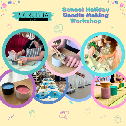 April School Holidays Candle Making Workshop 17/04/2026