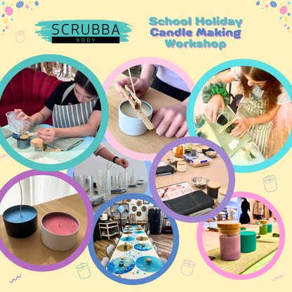 April School Holidays Candle Making Workshop 17/04/2026