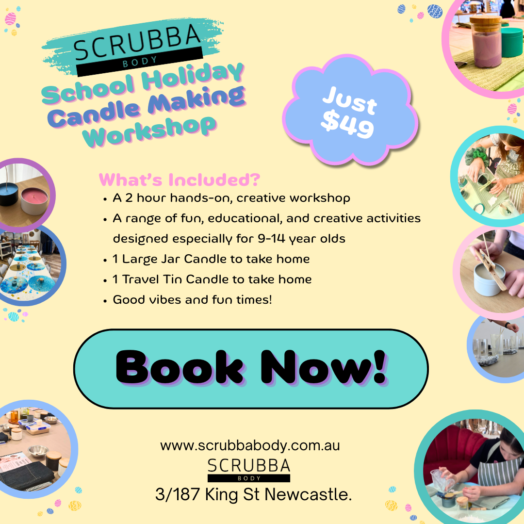 April School Holidays Candle Making Workshop 17/04/2026