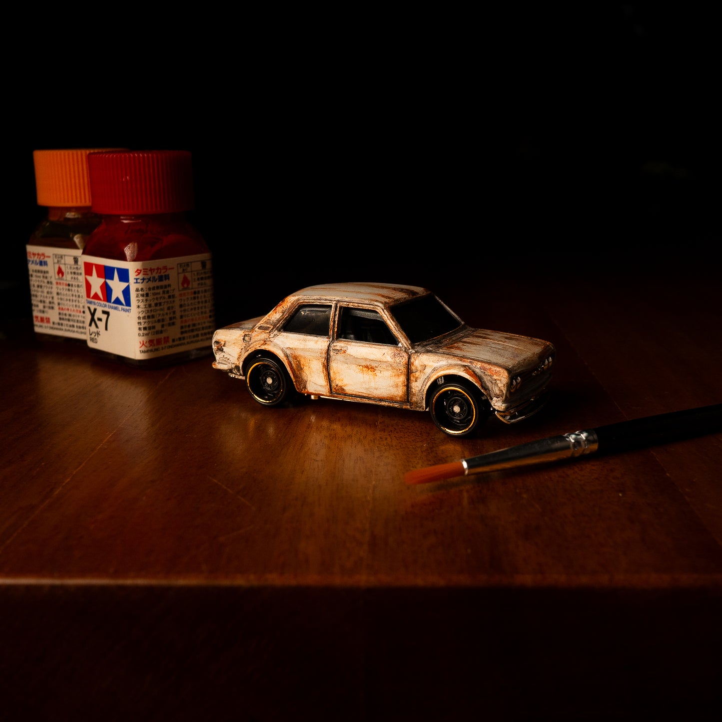 Rust Effect Die-cast Car Painting Workshop