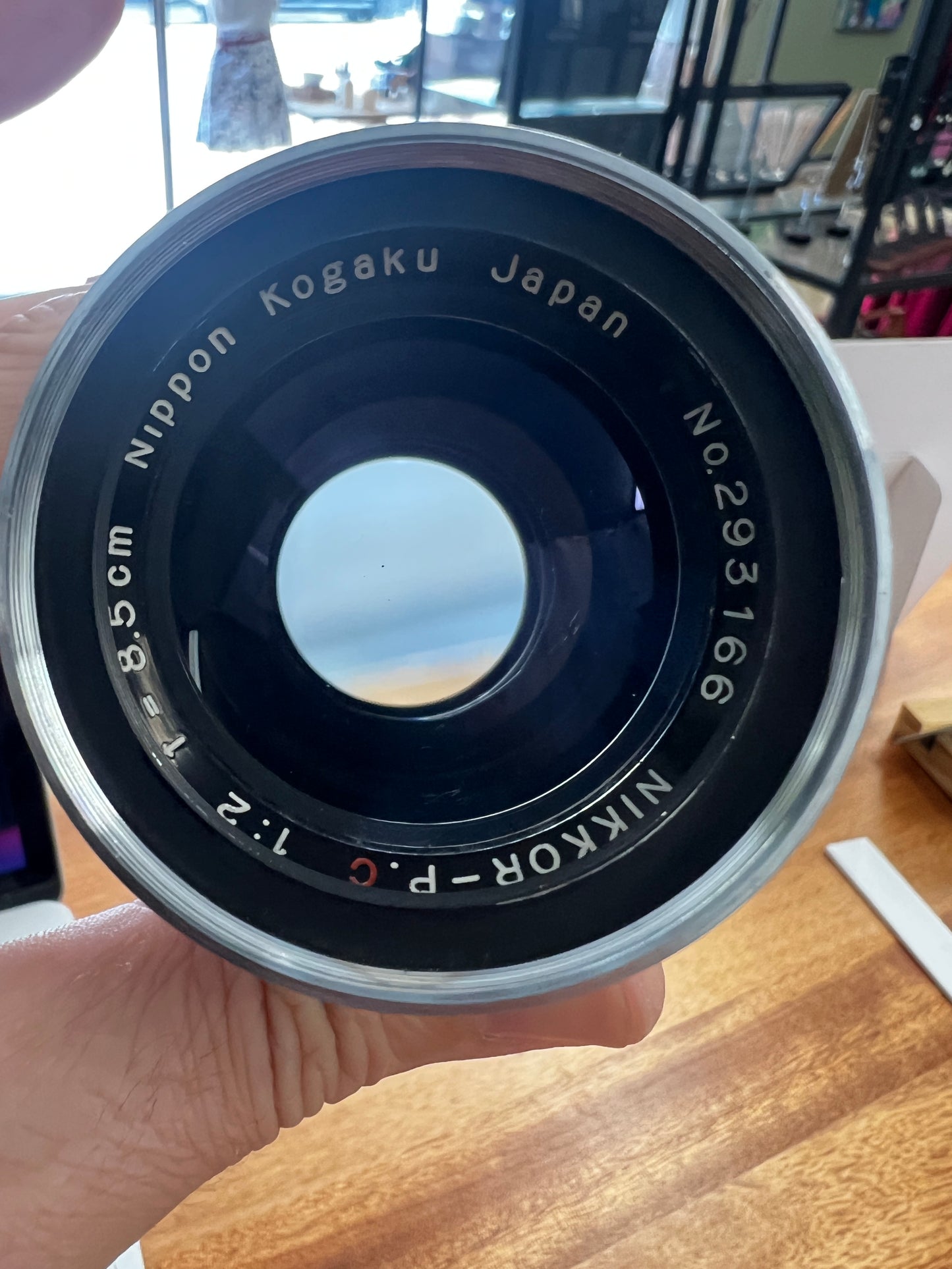 Nikon Nippon Nikkor P.C 8.5cm 85mm f2 LTM Screw Mount Lens L39 M39 Rangefinder