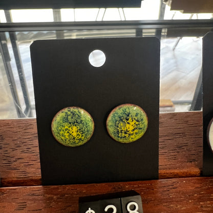Enamel Earrings