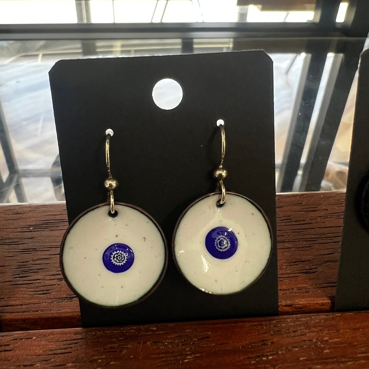 Enamel Earrings