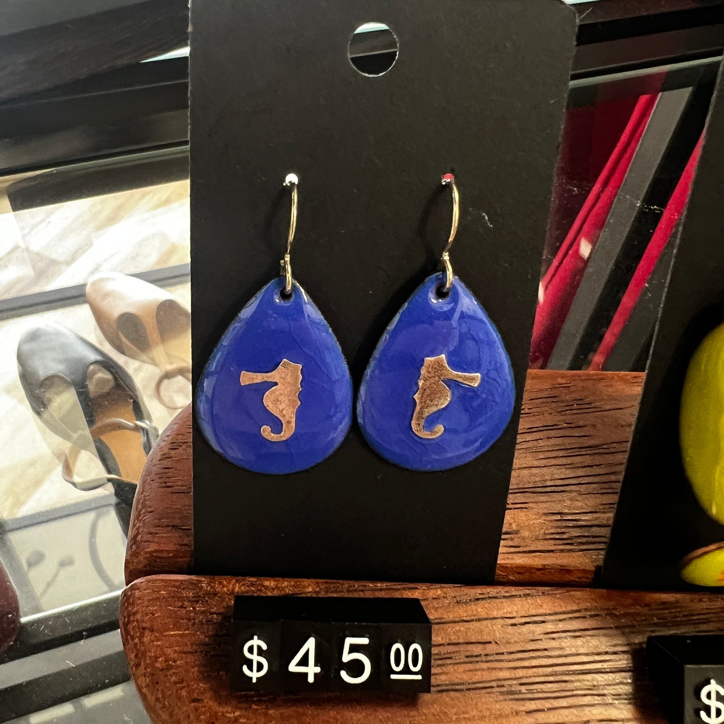 Enamel Earrings
