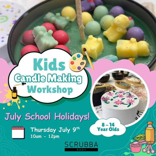 July School Holidays Candle Making Workshop | 09/07/2026