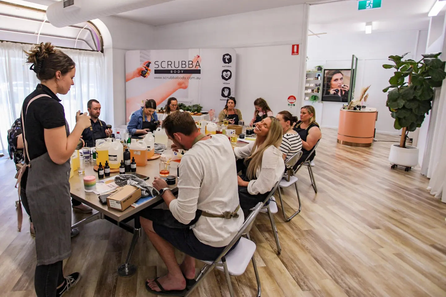 Scrubba Body Candle Making Workshop