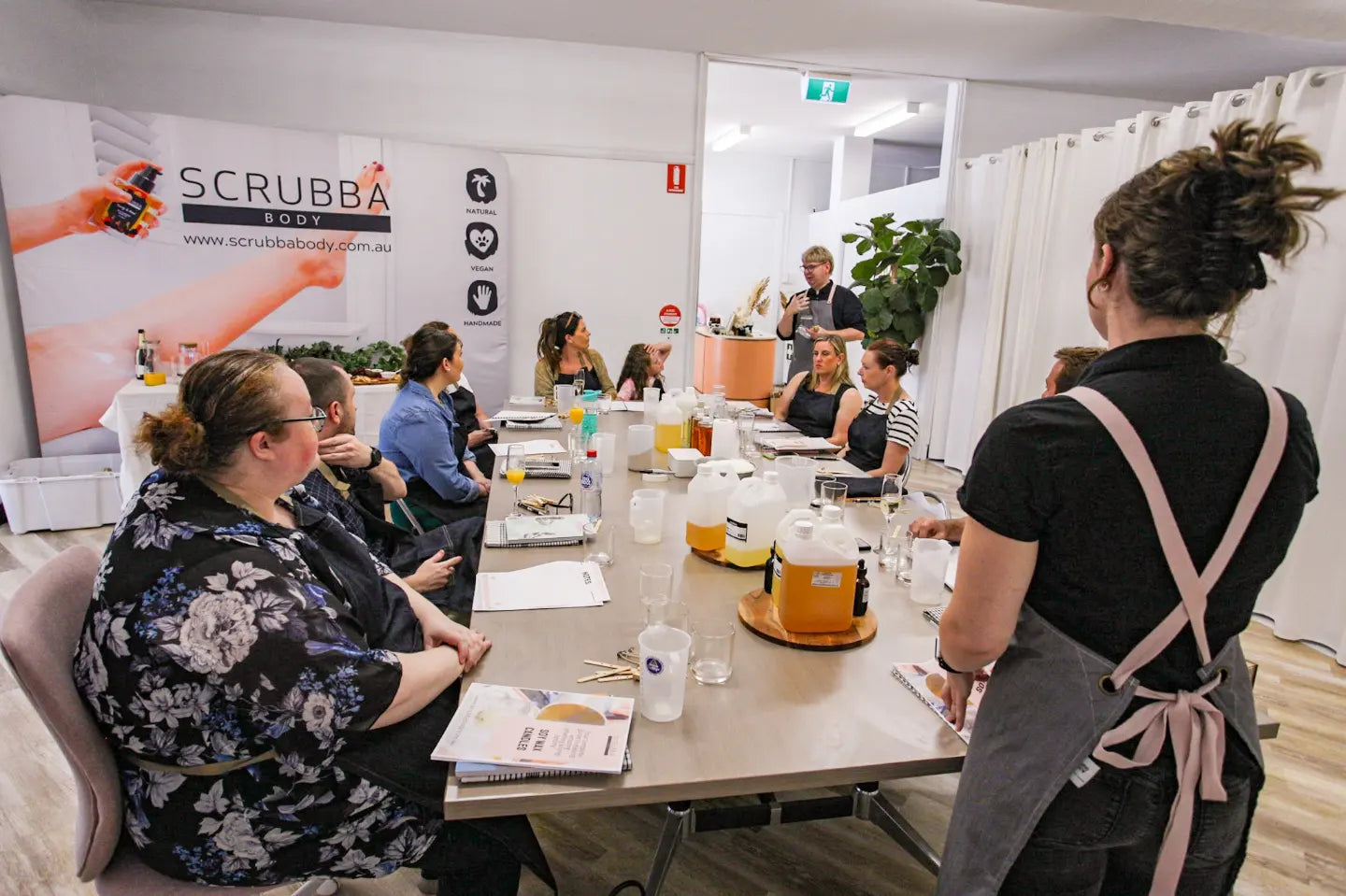 Scrubba Body Candle Making Workshop